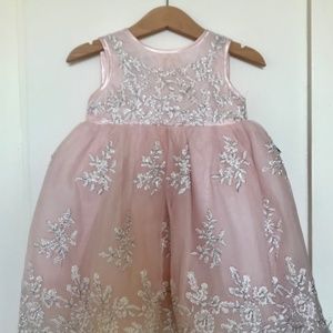 Baby Girls' Pink Blueberi Boulevard Embroidered Dress 24mo NWT